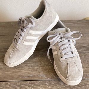 Adidas- casual suede sneakers (Size 7.5)